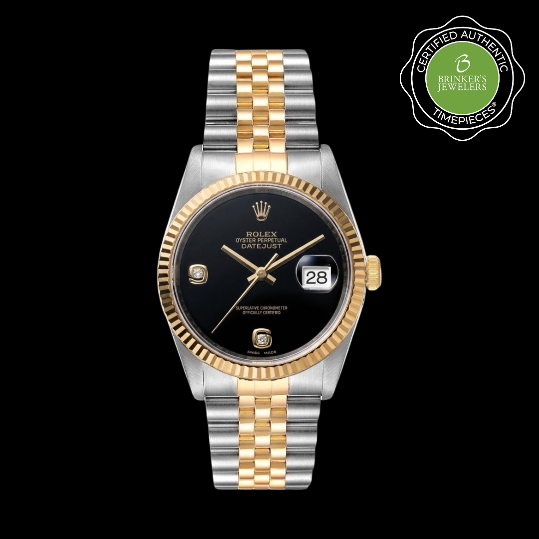 Certified Authentic Rolex Oyster Perpetual Datejust 36mm 581-00953