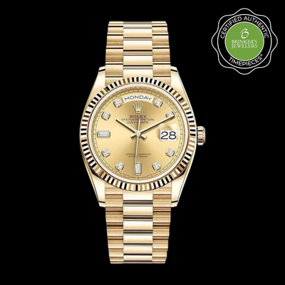 Certified Authentic Rolex Day-Date 36mm