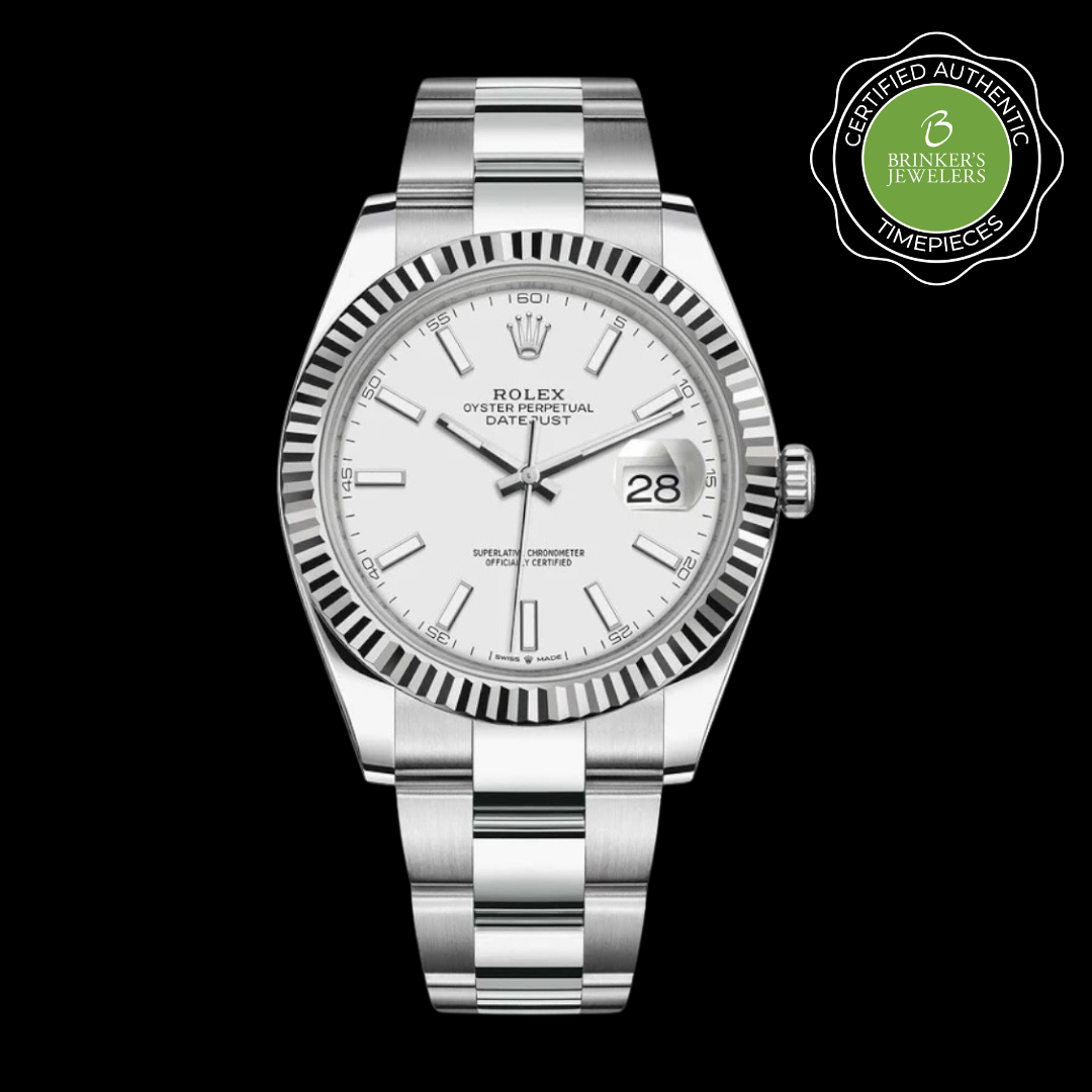Certified Authentic Rolex Oyster Perpetual Datejust 41