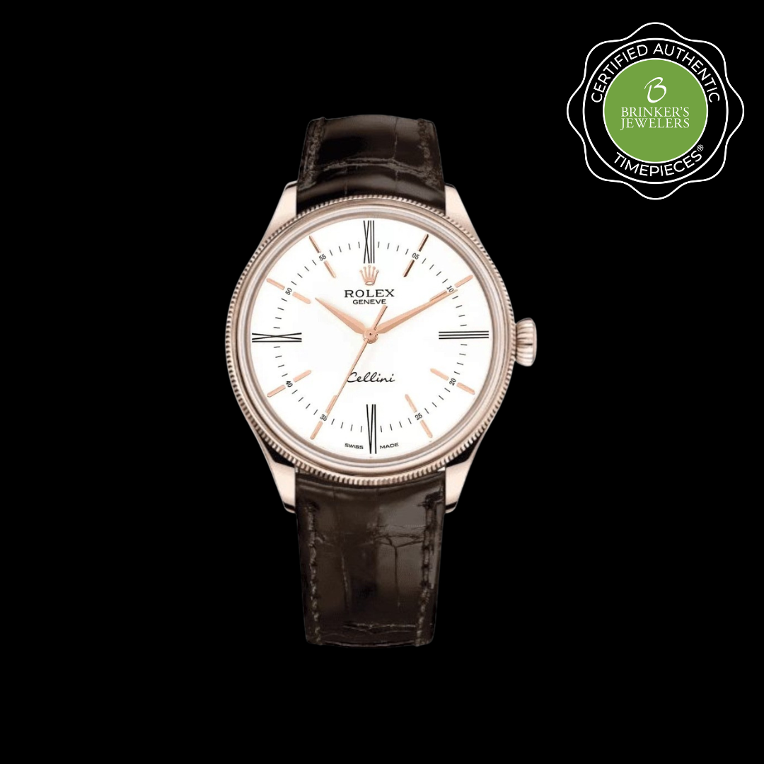 Certified Authentic Rolex Cellini Time 39mm 581-00948
