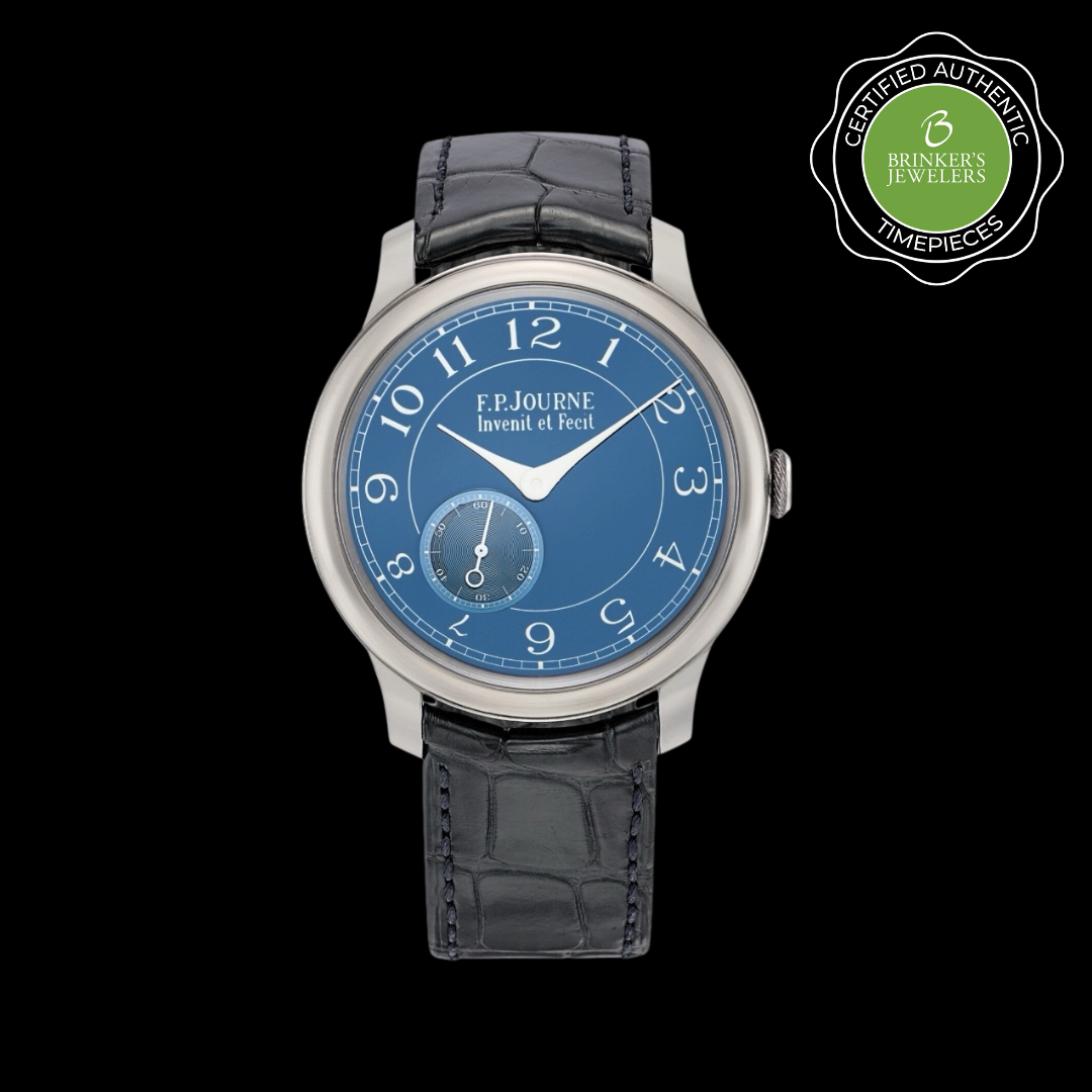 Certified Authentic F.P. JOURNE CHRONOMÈTRE BLEU