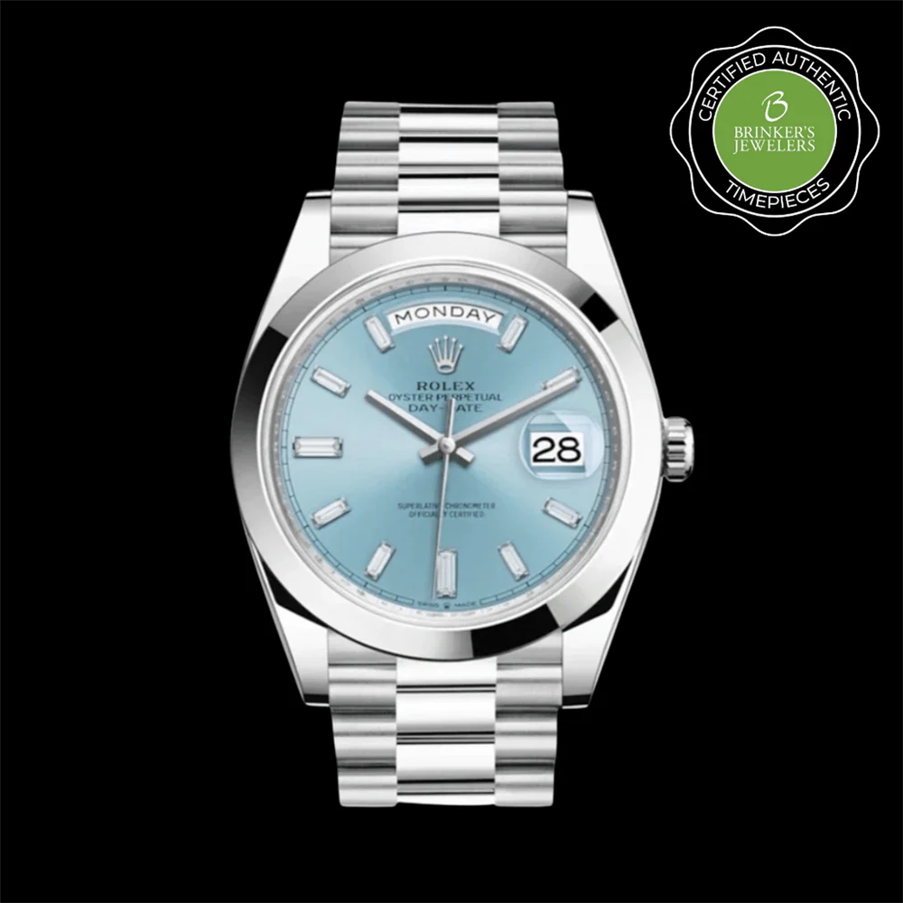 Certified Authentic Rolex Day-Date 40