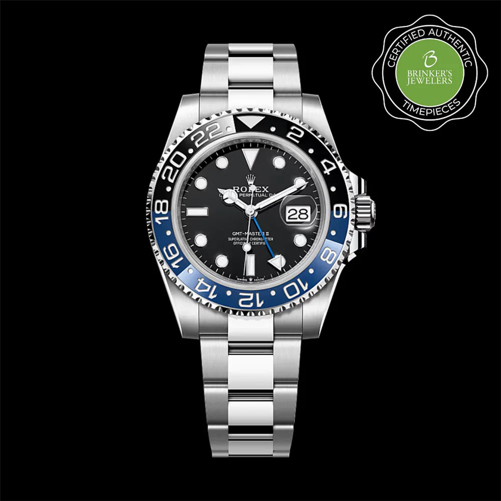 Certified Authentic Rolex GMT II