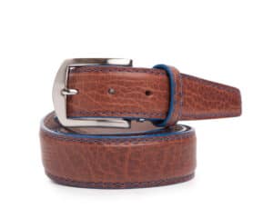 L.E.N. Genuine Ostrich Belt