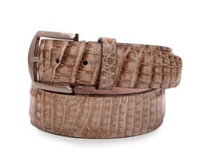 L.E.N. Genuine Ostrich Belt